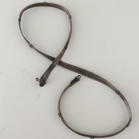 Antique Rajasthani solid silver wedding belt - Picture 4 of 8